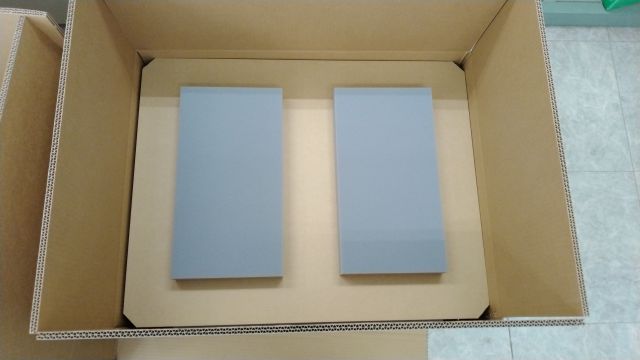 「クリーンエア―フィルター海外出荷梱包の包装改善」の画像